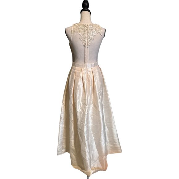 Soieblu Blush & Ivory Formal Gown – Size Small - Picture 3 of 7